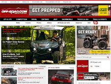 Tablet Screenshot of off-road.com